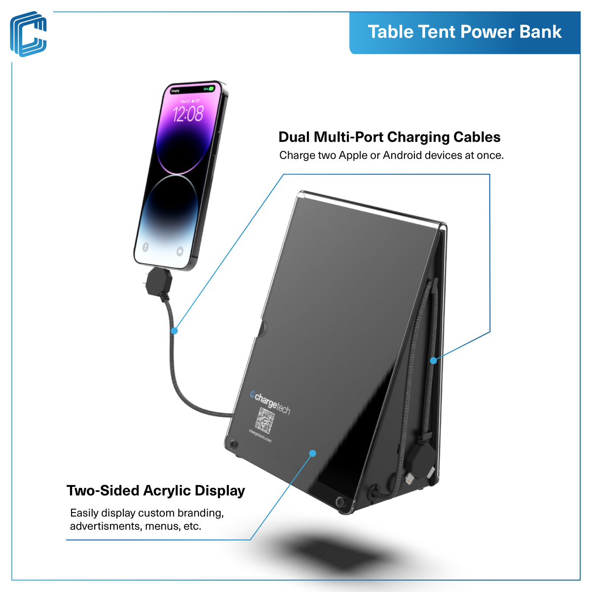 Table Tent Power Bank