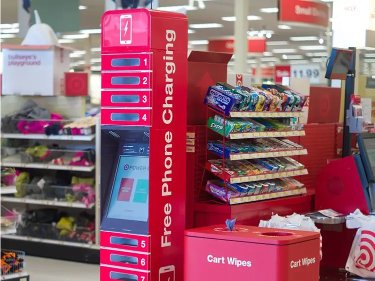 New In-Store Phone Charging Technology Keeps Shoppers Shopping