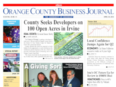 Orange County Business Journal - ChargeAll Feature