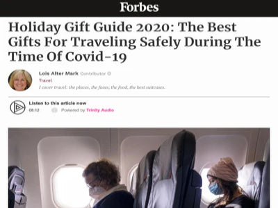 How to Travel Safely During Covid? - As Seen on Forbes List: The Best Gifts
