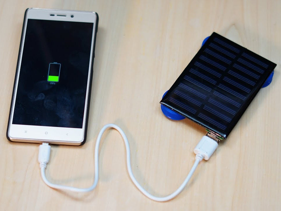 Solar Phone Charging