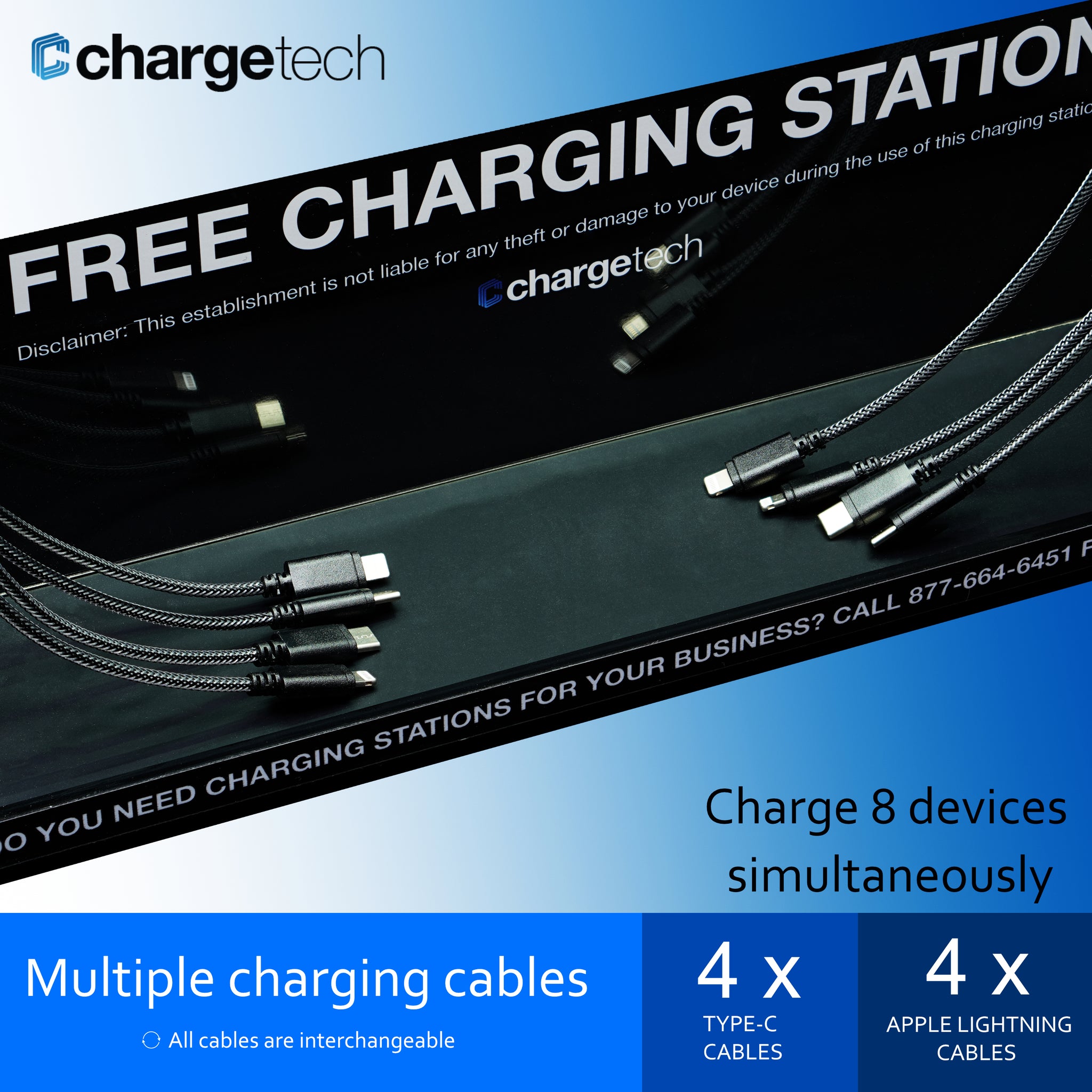 S9 Power Stand | Floor Stand Charging Station Kiosk Tower | ChargeTech ...