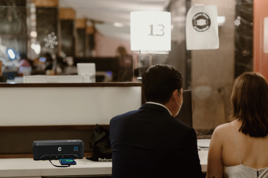 government charging station