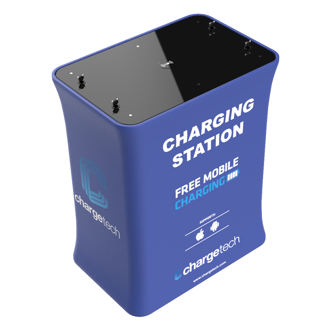 Rectangle Power Table Rectangle Pop Up Power Table - Chargetech