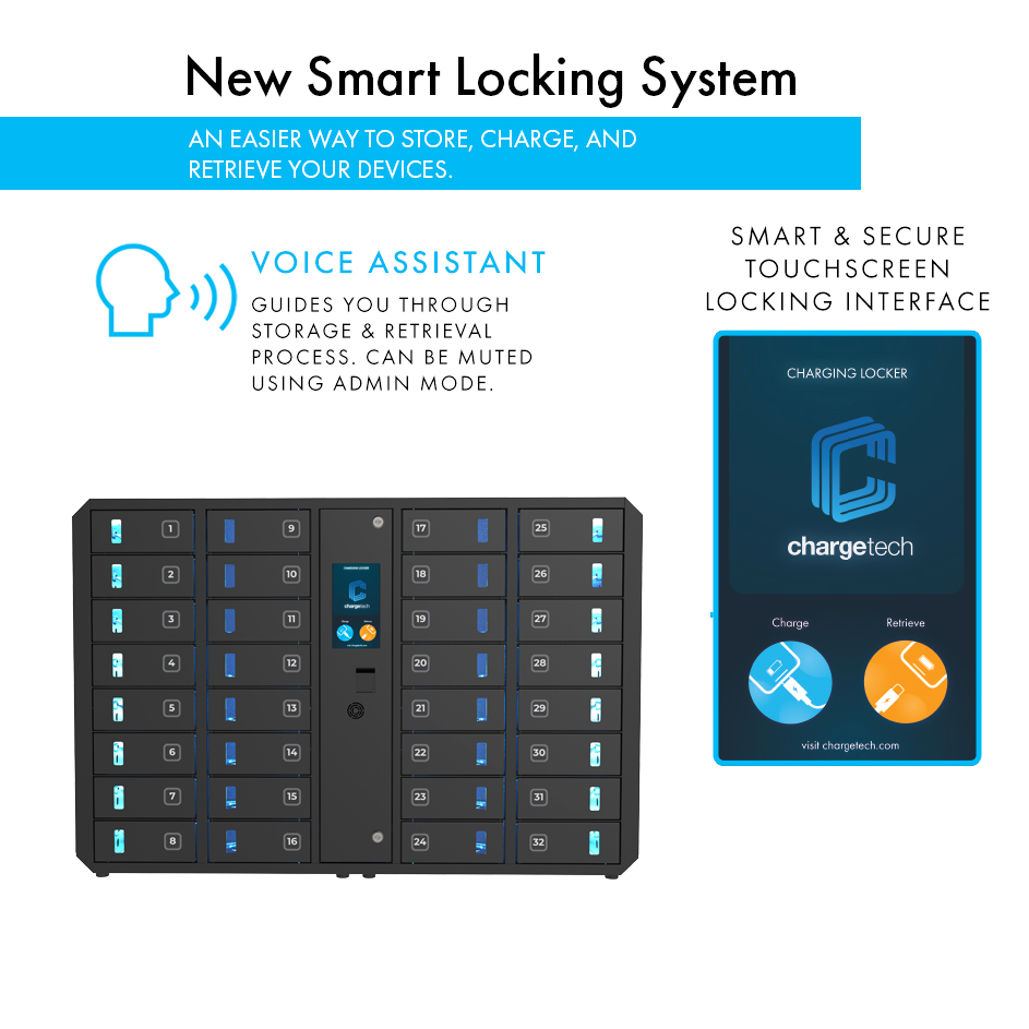 Guardian-32 Charging Locker - Chargetech