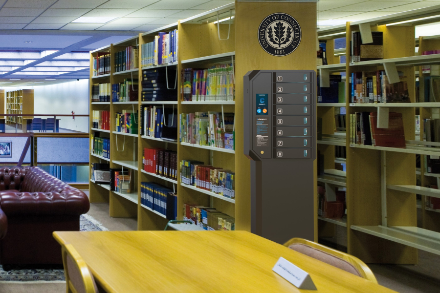 education charging stand