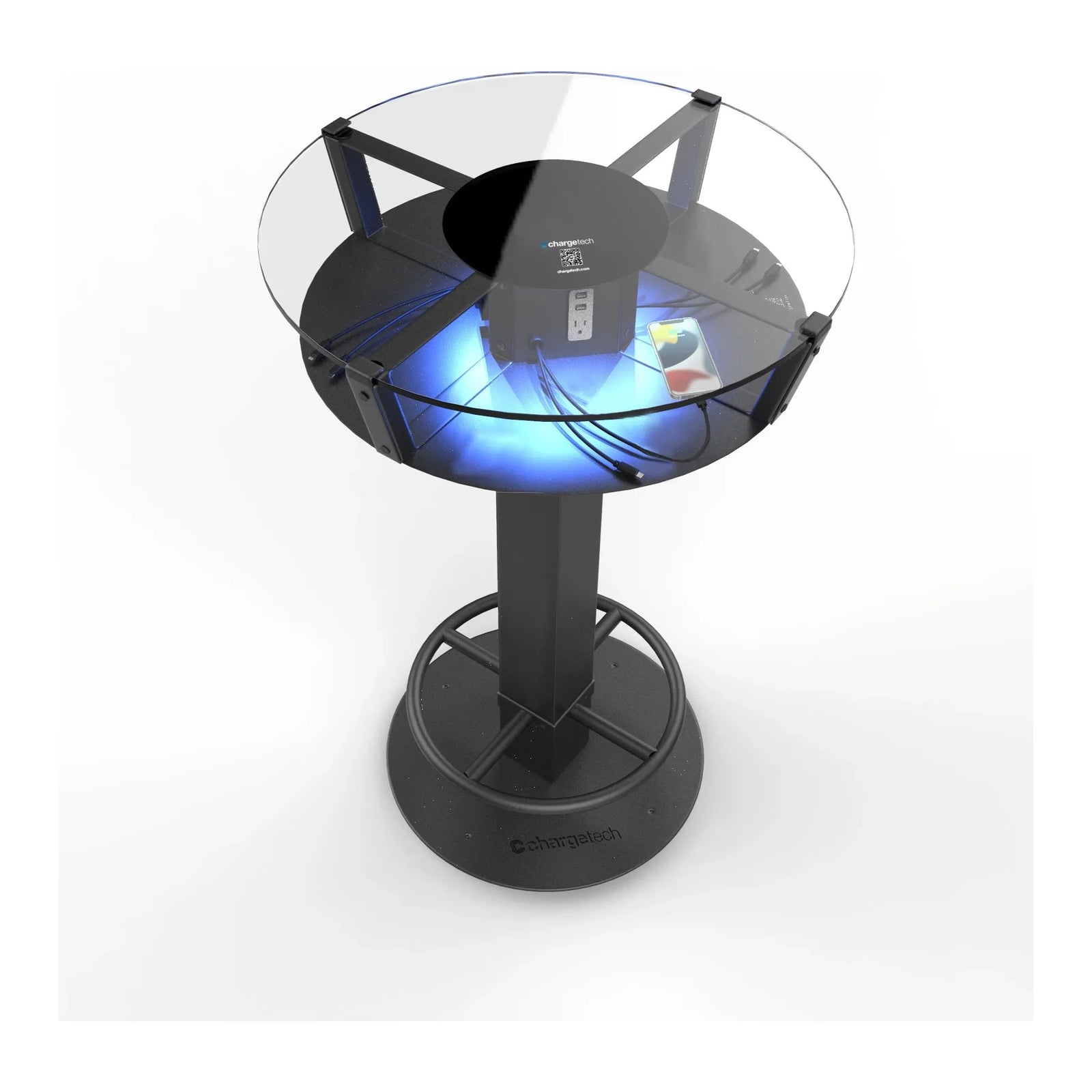 Phone charging stations